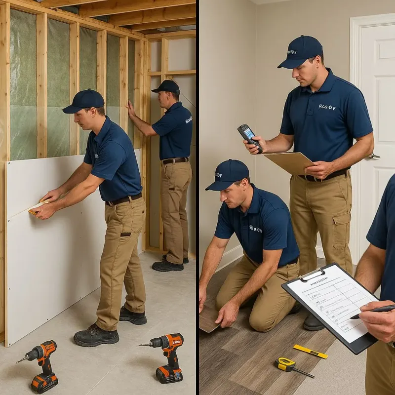 Repairs and Reconstruction process in Elberton, GA